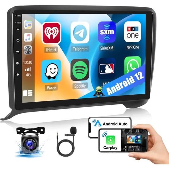 Autoradio Android 9 Pouces Pour Peugeot 308/408 2007-2015 – CarPlay & Android Auto Sans Fil, GPS, Caméra De Recul - 7