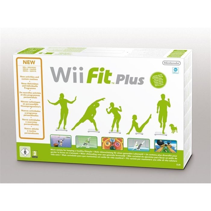 Wii Fit Plus Jeu Wii (Wii Balance Board inclus)