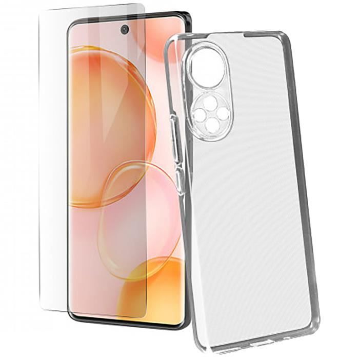 Coque de protection souple silicone + Lot de 2 verre trempé pour Honor 50 5G - Yuan Yuan