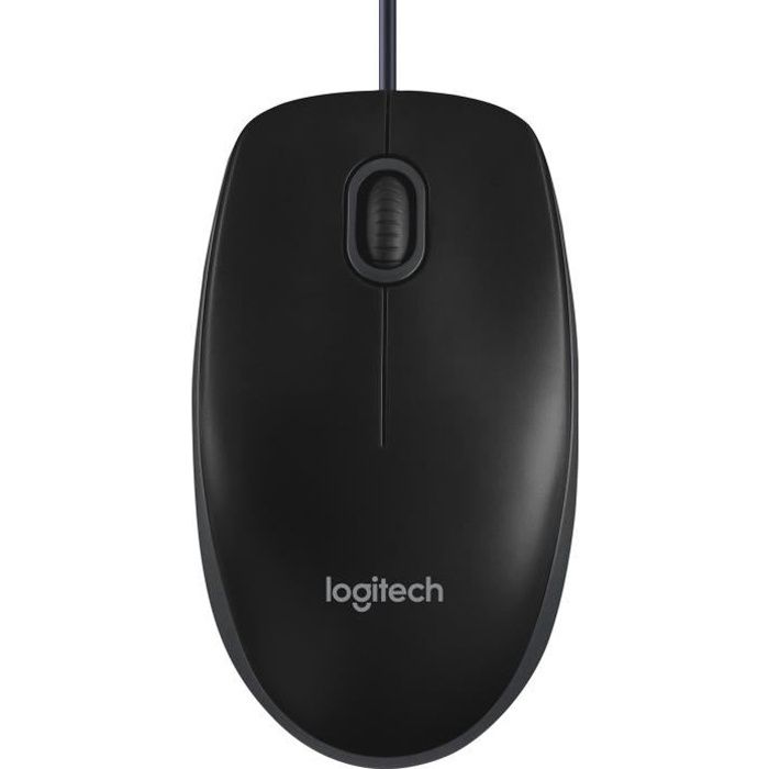 Logitech souris optique – B100 Noir