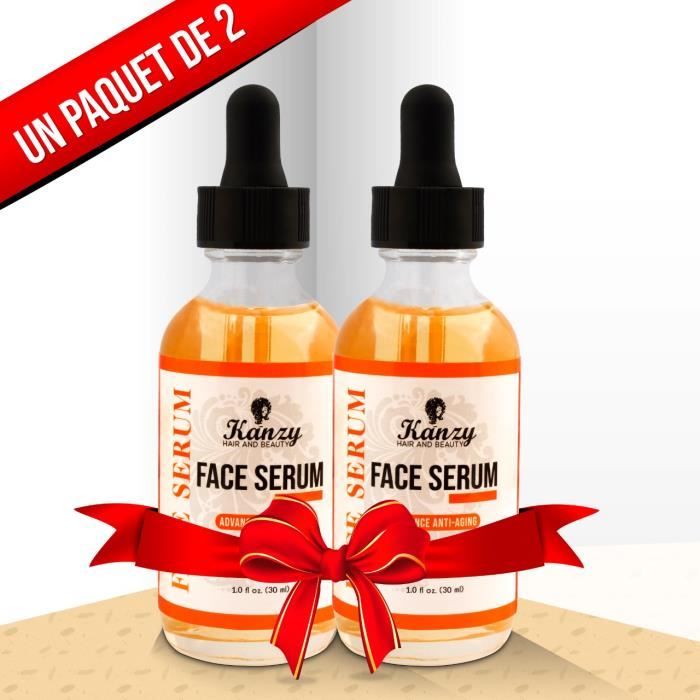 Sérum Visage Vitamine C-Acide Hyaluronique Pour La Pigmentation, Les Rides et Les Cicatrices Anti-âge 30 ml