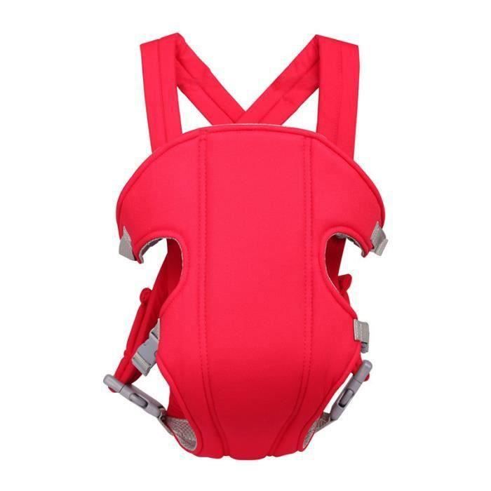 Porte bébé 0-12 mois mode Quatre saisons rouge Multifonction Simplicité Confort et sécurité Économie du travail Porte bébé