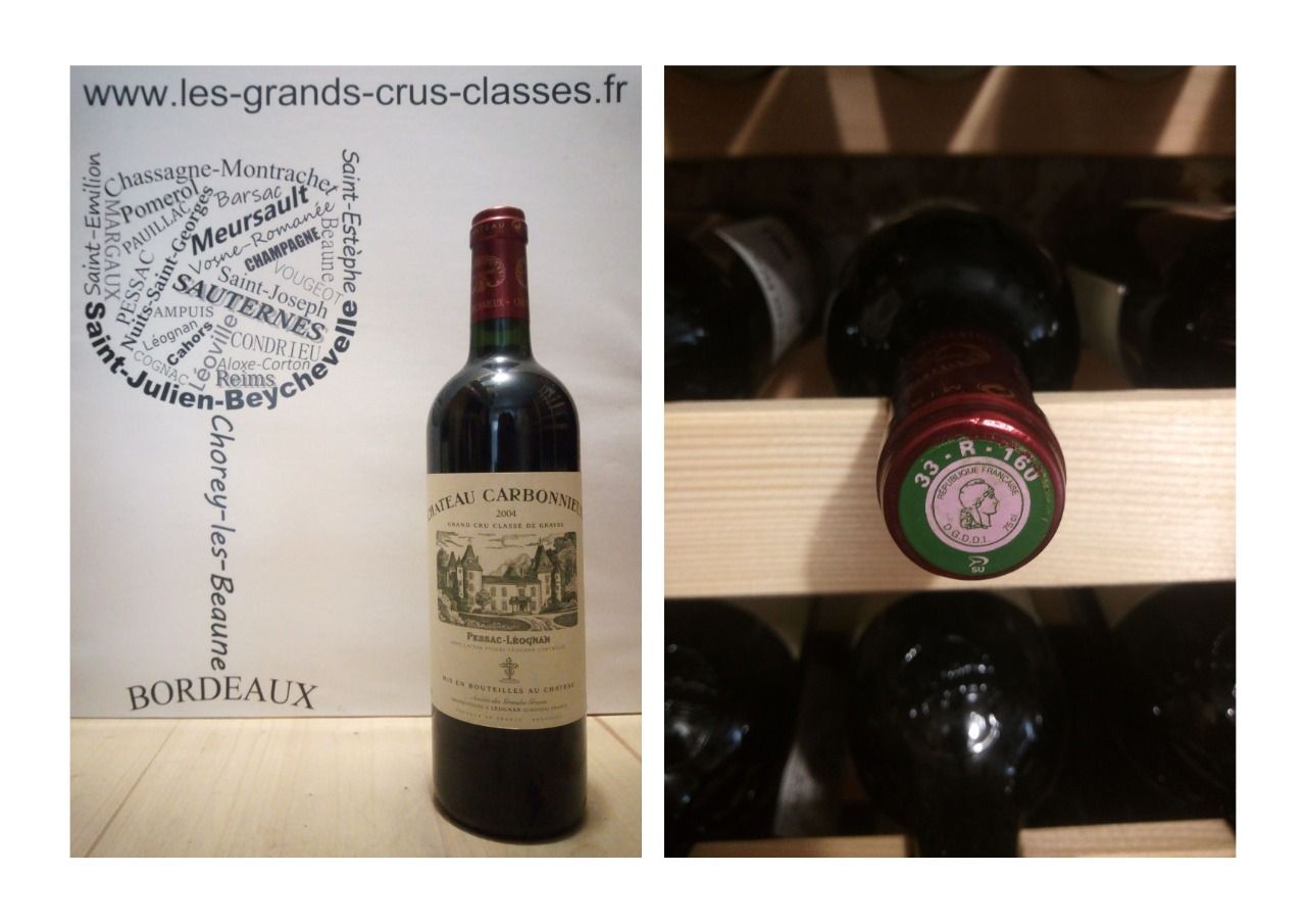 Château Carbonnieux 2004 - Pessac-Léognan - Cru Classé de Graves - 1 x 75 cl - Rouge