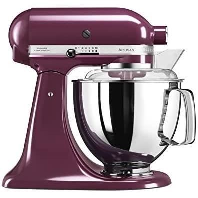 KitchenAid Artisan 5KSM175PSEBY Robot pâtissier avec équipement professionnel Coloris baies de sureau