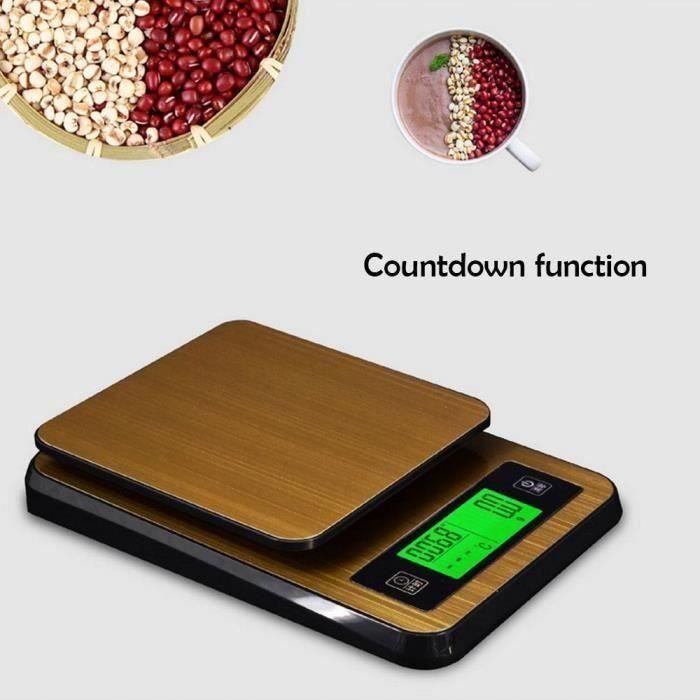 Balance de cuisine de haute précision avec interface USB