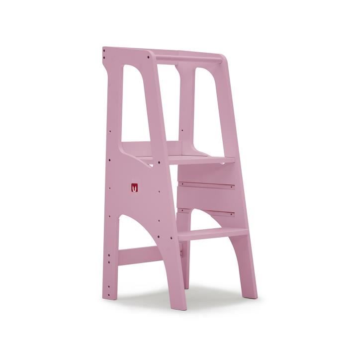 Tour d'apprentissage Montessori - EVO 2020 de Bianconiglio Kids ® - Rose - Made in ITALY