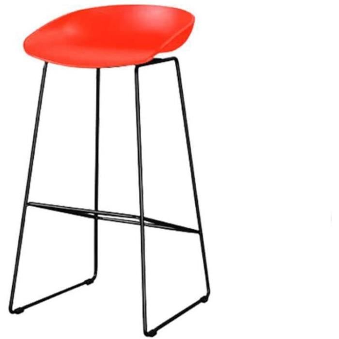 TABOURET DE BAR Chaise de Salle à Manger Tabouret de Bar tabourets en Fer forgé Chaise de Bar café Dossier 913
