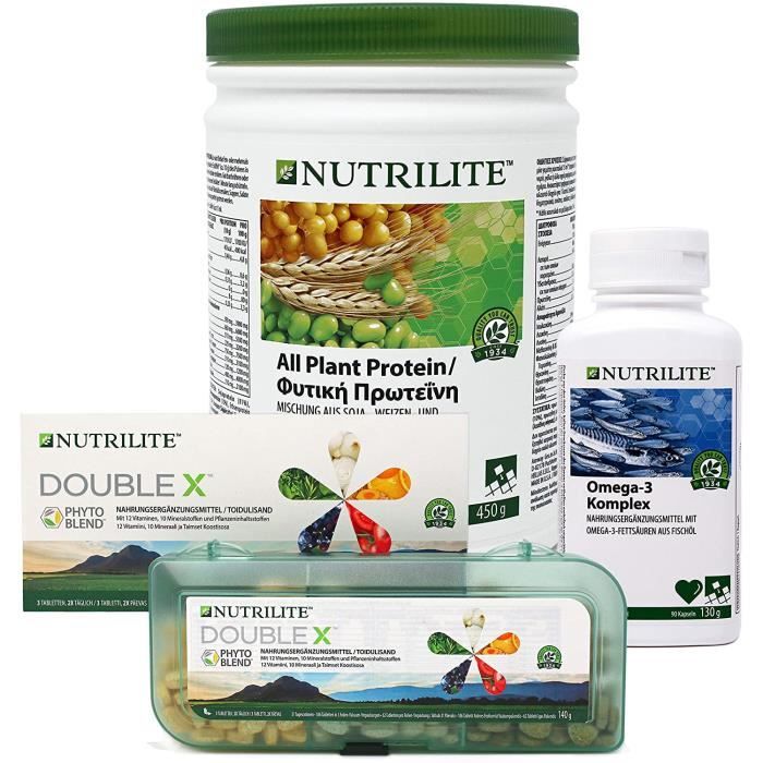 Multi-vitamines et minéraux Nutrilite Ensemble de Base Foundational Trio Incluant Double X Nutrilite 509251