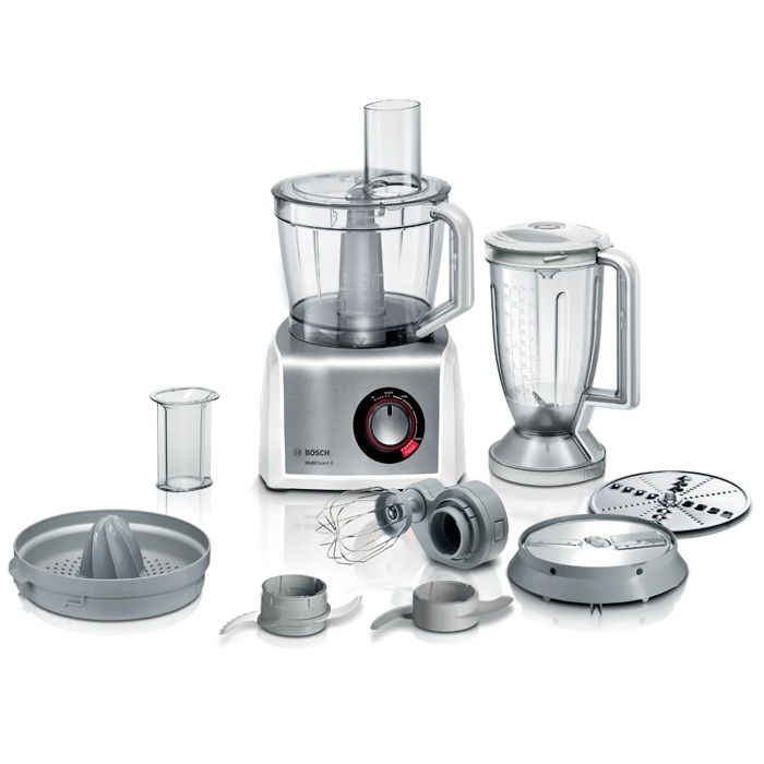 Bosch mc812s820 multitalent 8 - processeur d'aliments 1.250 W 3.9 litres de capacité multi-accesorios Blanc et Acier inoxydable
