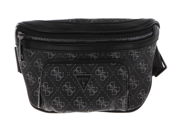 GUESS Vezzola Smart Compact Bum Bag Dark Black [211111] -  sac banane banane