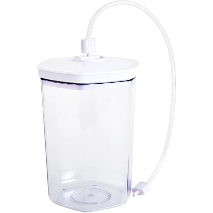 KITCHEN COOK - BSV3 - Set de 3 boîtes sous vide pour CUISIOSEAL - 0,7L + 1,4L + 2L