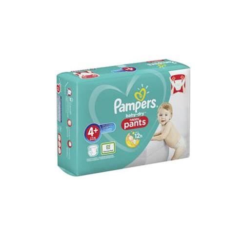 82 Couches Pampers Baby Dry Pants taille 4+