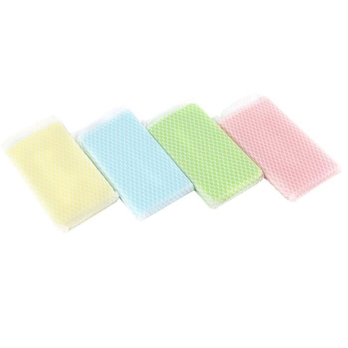4 pièces petite cuisine utile éponge de nettoyage colorée douce pratique pour bol à MOULE A GATEAU - MOULE DE PATISSERIE