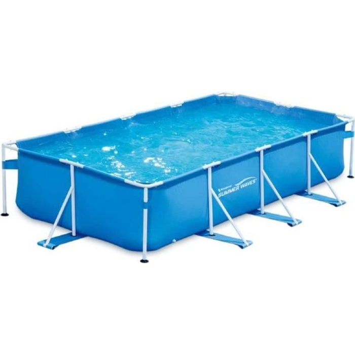 Piscine tubulaire rectangulaire Summer Waves 4,57x2,13m