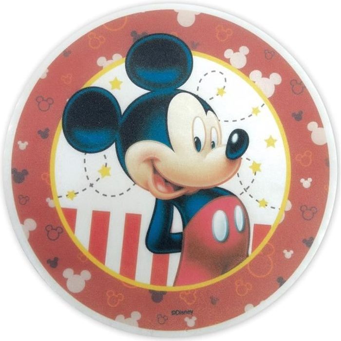 Disque Azyme Décoration Gateau Mickey 20 cm - Scrapcooking Multicolore - Assort.