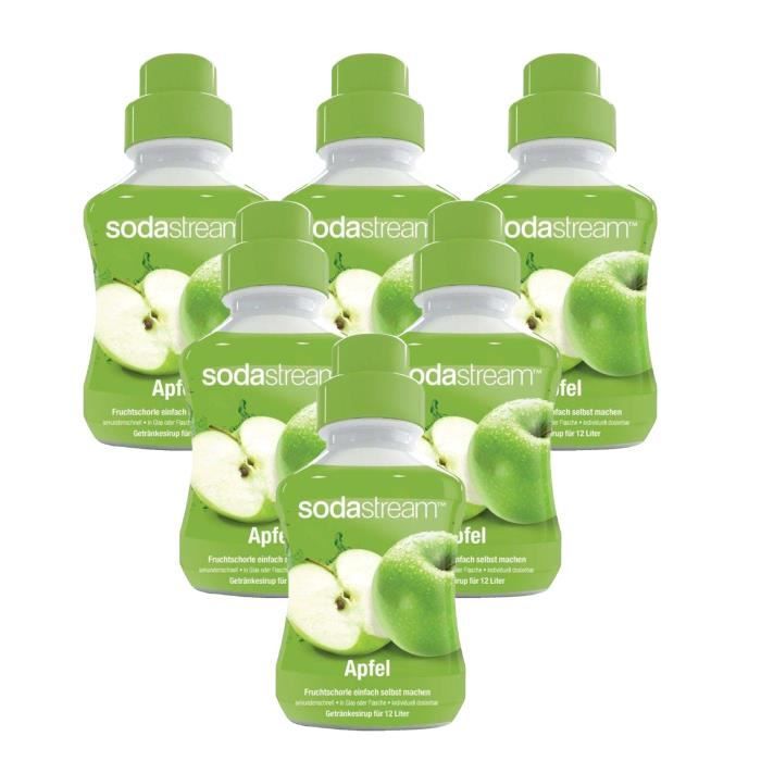SODASTREAM Concentré APPLE 500ml Lot de 6