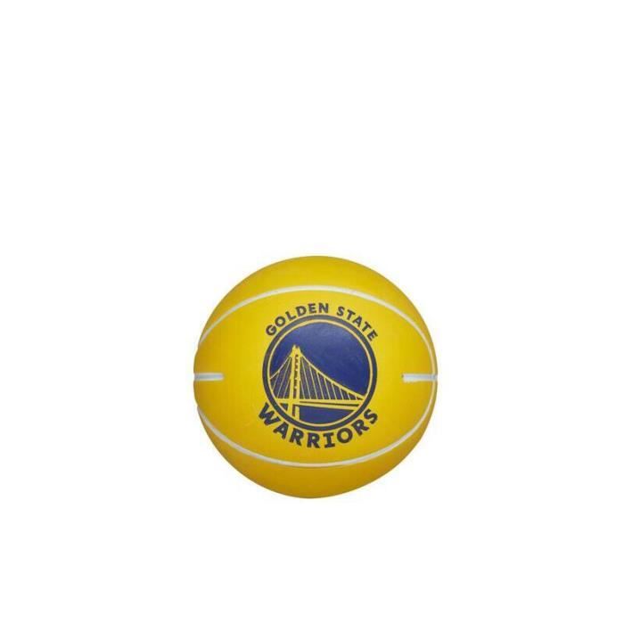 Ballon NBA Dribbler Golden State Warriors - jaune - Taille 3