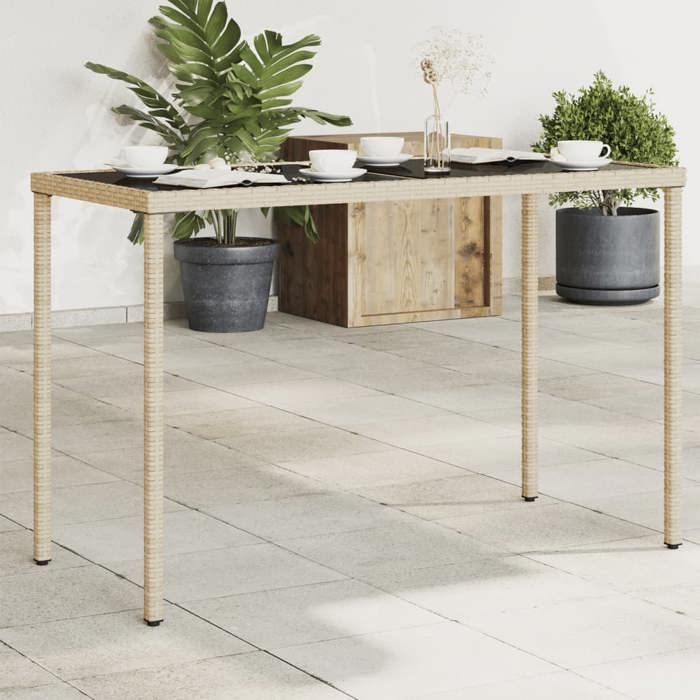 vidaXL Table de jardin 115x54x74 cm - vue 5