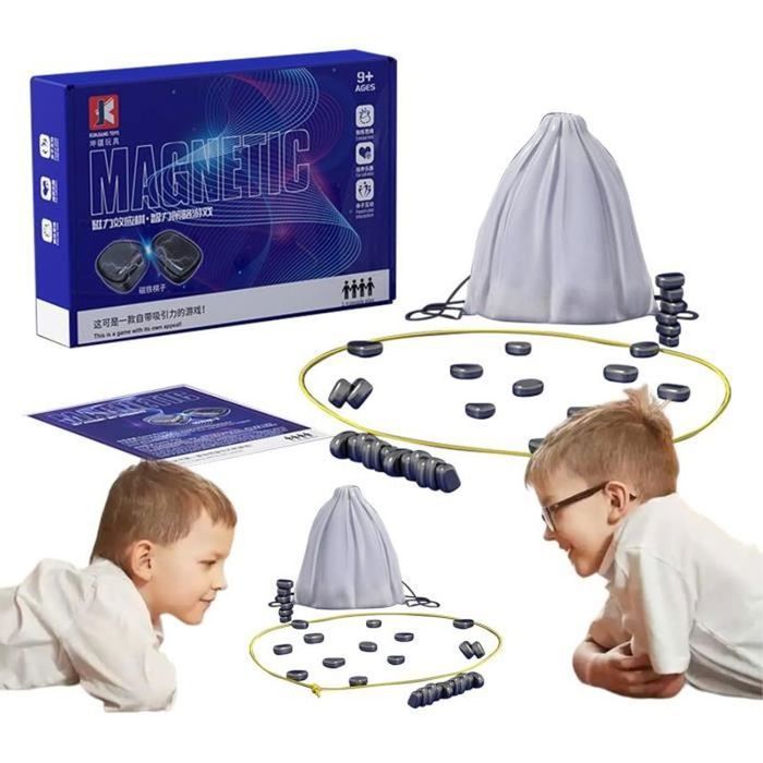 Jeu D'Échecs Magnétique Portable Avec Ficelle - Échecs Aimantés Éducatifs Pour Enfants Et Adultes