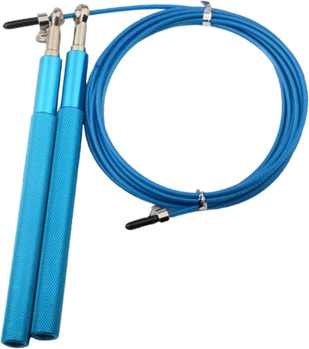 Corde à Sauter Vitesse – Réglable 300 Cm, Poignées Aluminium, Roulements Doubles – Pour Fitness, Boxe, Cardio