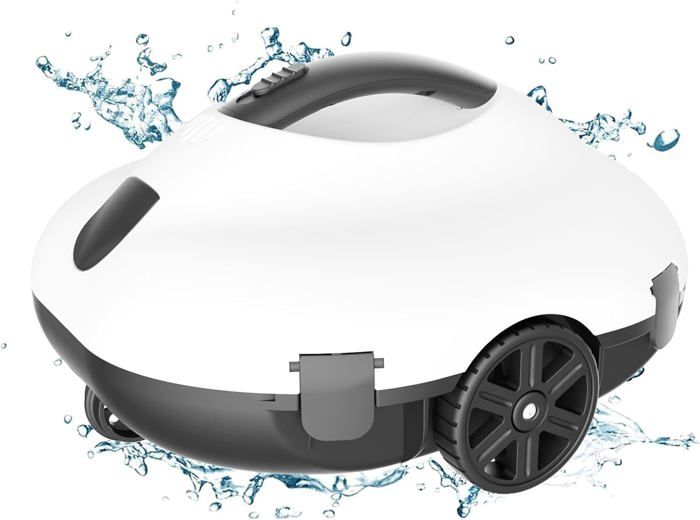 Robot Piscine TALOSBO - Aspirateur Automatique 130 Min Avec Charge Rapide Pour Piscines Jusqu'à 80m²