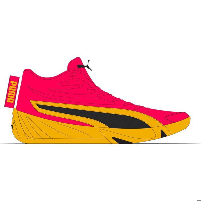 Chaussures indoor - Puma - Court Pro - Respirantes - Confortables - Pour adultes