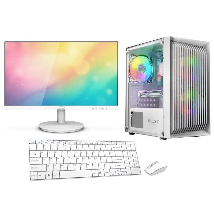 VIST Gaming Core i5 RAM RTX 4060 SSD .2 WIFI LCD 24 Windows 11 Pro - vue 2