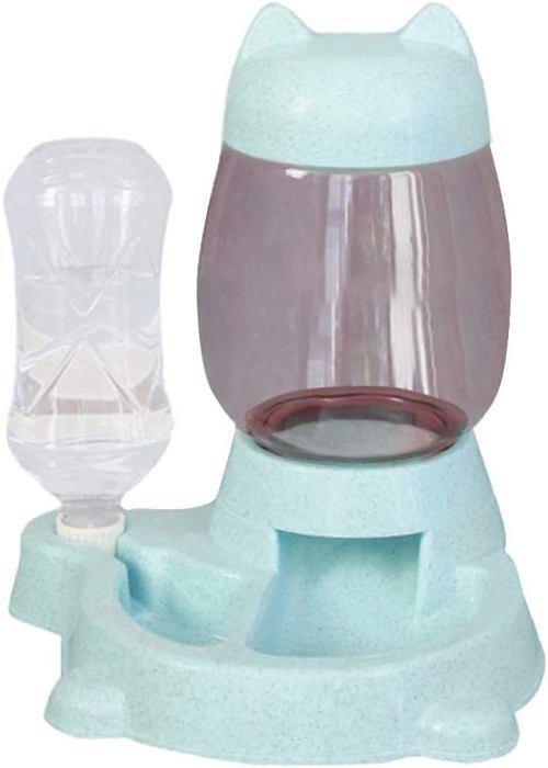 Meilleurs prix pour Distributeur Automatique d'Eau et Croquettes pour Chiens et Chats, Bouteille et Fontaine Pratique