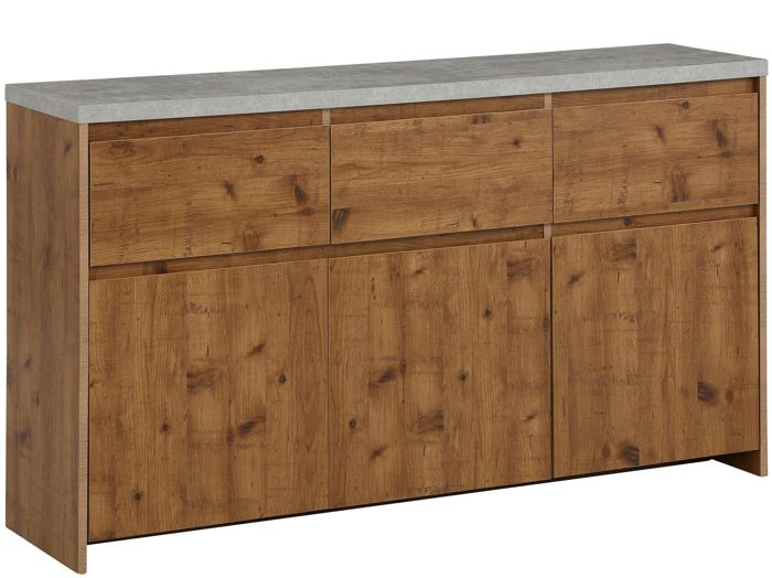 Maribo  Bahut en MDF Marron