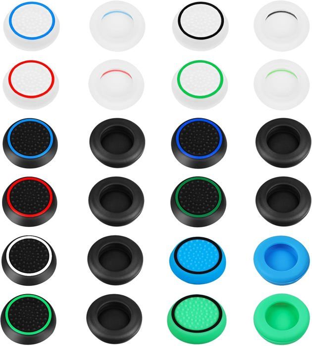 Lot De 5 Capuchons De Potentiomètre/boutons De Fader - Remplacement Pour Consoles De Mixage, Diamètre Trou 4 Mm, Noir - 4