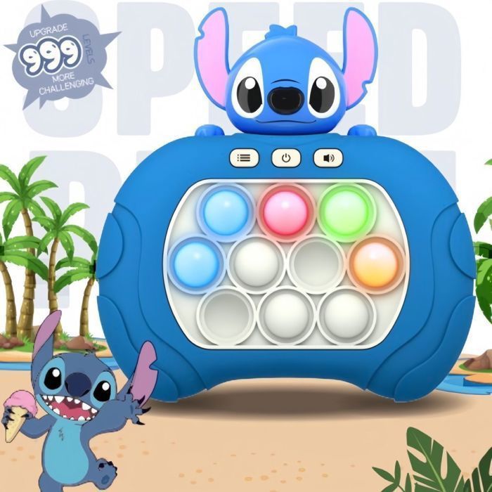 Jeu Pop It électronique Avec écran | 4 Modes De Jeu | Lumière Et Son | Pour Enfants Et Adultes | WST-Unico