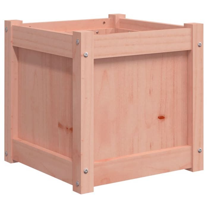 Lit Surélevé En Bois De Teck Massif 40x40x40 Cm – Jardinière Durable Pour Balcon, Terrasse Ou Jardin