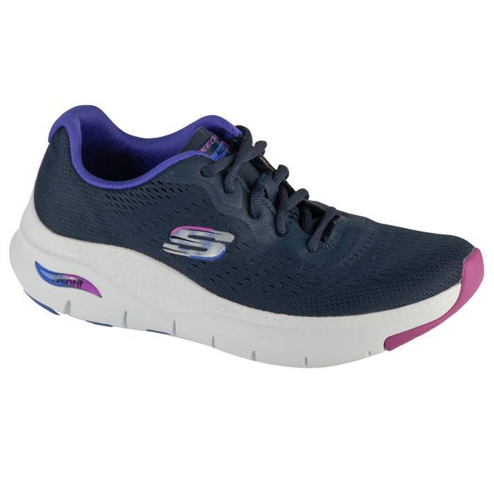 Skechers Skechers Arch Fit-Infinity Cool 149722-NVPR Femme Bleu marine sneakers