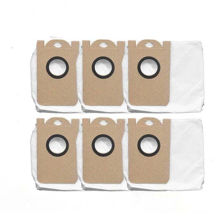 Lot de 6 sacs à poussière pour aspirateur robot Proscenic M7 PRO/M8 PRO Label