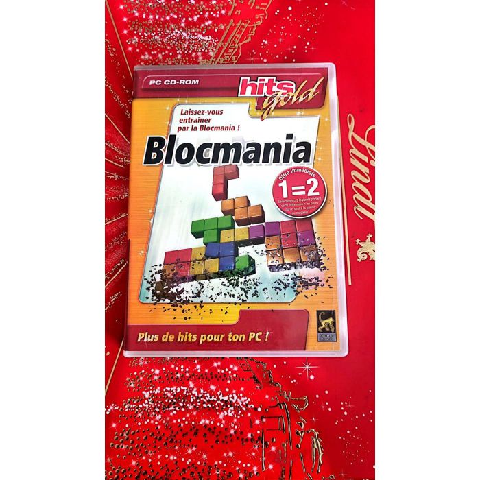 Anuman Interactive Blocmania – Hits Gold – Jeu PC Cd-Rom – Réflexion / Puzzle 3D