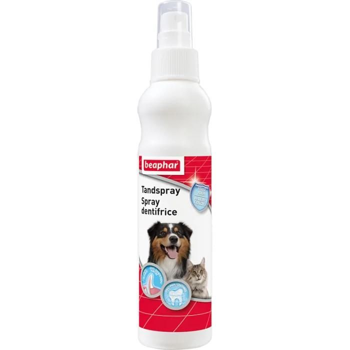 Beaphar Spray Dentifrice Pour Chiens et Chats 150 ml Beaphar Spray Dentifrice Pour Chiens et Chats 150 ml