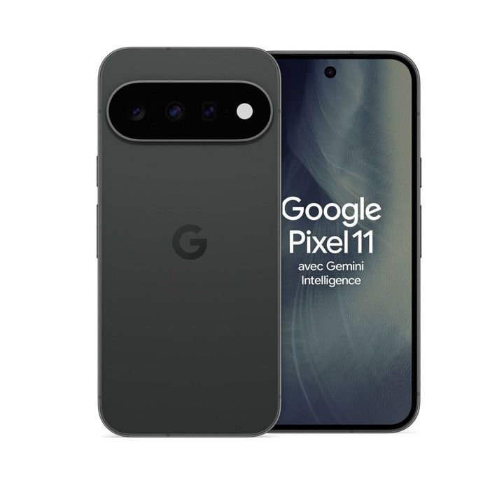 Smartphone Google Pixel 11 6.3 OLED 5G Double SIM 256 Go Noir Volcanique