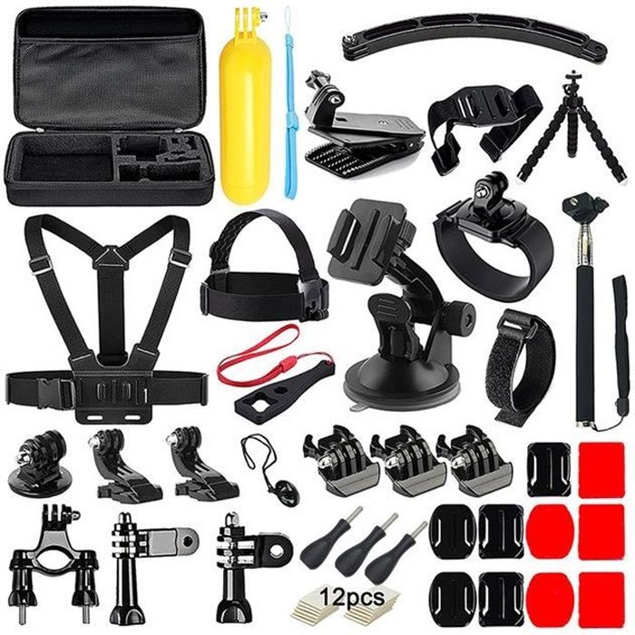 Black, Large Soyan Hard Carrying Case for GoPro Hero 6/5/4/3+/3/2/1 Sports Action Camera and Accessories 