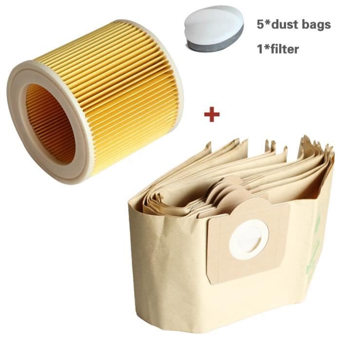 5 Sacs à Poussière Compatibles LG CordZero A9T - Référence AJL75313902 - Pour Aspirateur Sans Sac