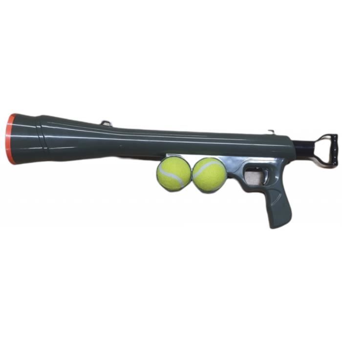 Comparer les prix de Lanceur de Balle avec 2 Balles de Tennis. Jouet pour Chiens.