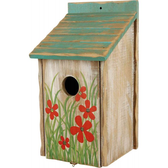Meilleurs prix pour Nichoir en bois 15 x 28 cm, oiseaux grandes mésanges - animallparadise 20