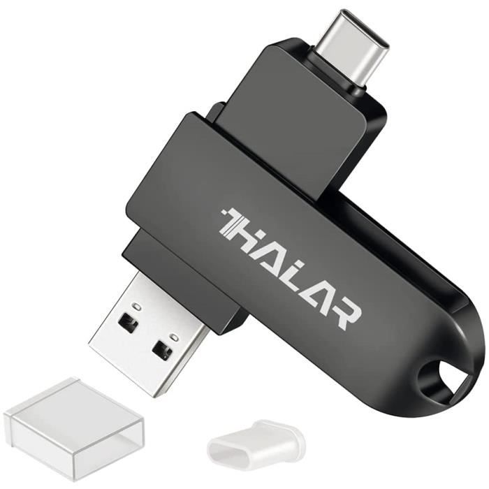 Clé USB 32Go 3.0 Rapide,OTG cle USB C 2 en 1 Type C USB 3.0 en Métal  Imperméable Double Entraînement Clef USB 32Go[981] - Cdiscount Informatique