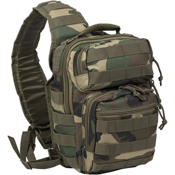 Sac Militaire Mil-Tec US Assault – Camouflage – Sac Banane Ou Courrier Unique