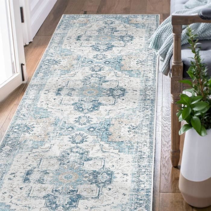 Tapis fait main persan vintage melayer 185 x 130 cm
