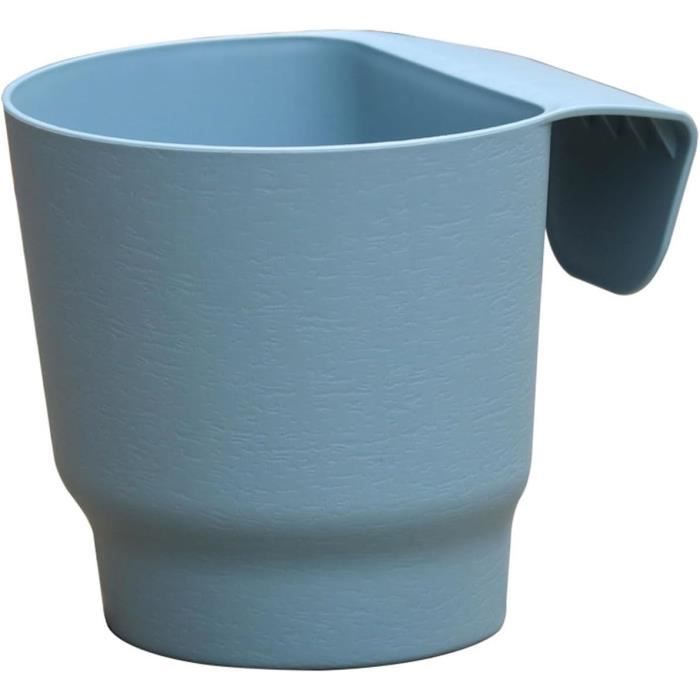 Tigrezy Fleurs Ronds à Suspendre En Fer, 5 Pièces Pot Plante Garde