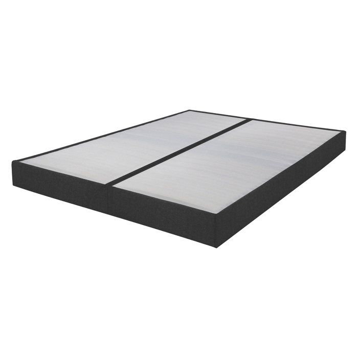 Sommier tapissier 70+70x190 Omega anthracite 3 - 18 lattes Sommier tapissier 70+70x190 Omega anthracite 3 - 18 lattes