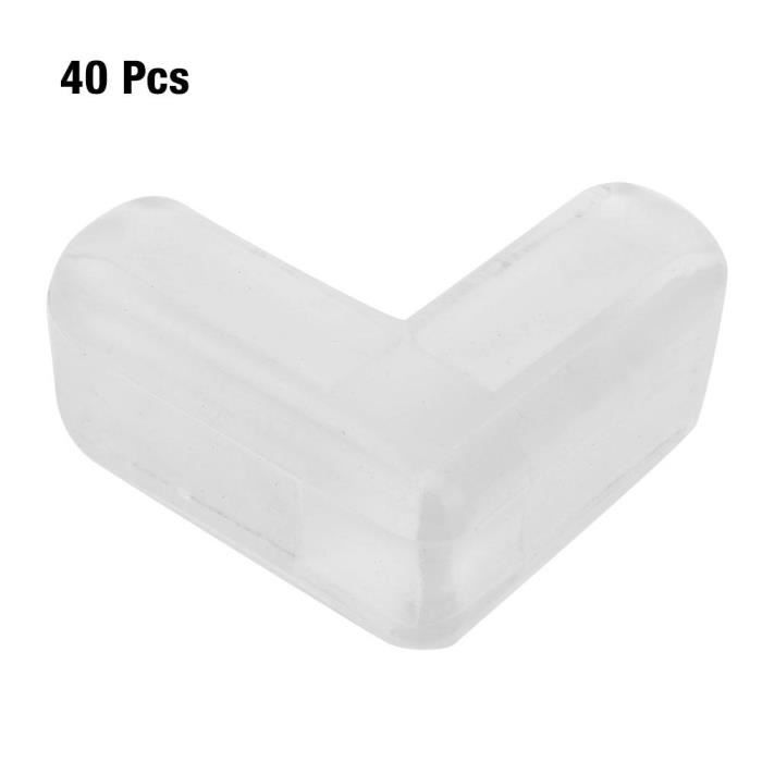 Rom 40pcs Protection Coins Silicone Angle De Table Meuble Protege Bebe Enfant Securite Cdiscount Puericulture Eveil Bebe