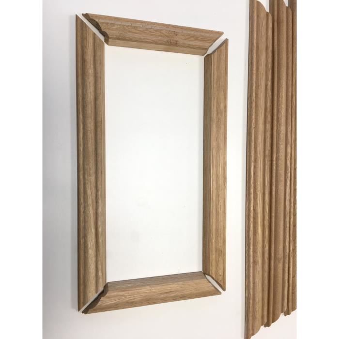 Kit Moulure de Porte en Bois Massif