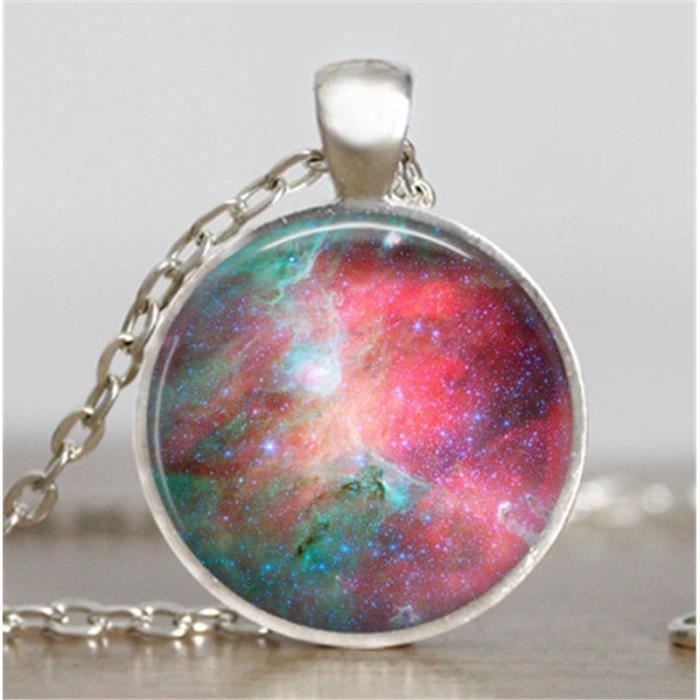 collier DE LEspace Univers Galaxy Nebula Collier pendentif lespace un superbe Cadeau. Galaxy Pendentif bijoux
