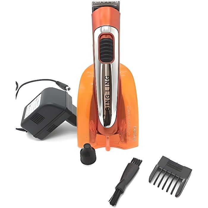  Tondeuse de pr&eacute;cision de coiffeur salon cheveux barbe corps rechargeable sur station 